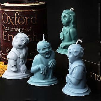 Silikone Håndværksform Genanvendelig Støbe Epoxyform 3D Lysfremstilling Geometrisk Form Silikone DIY 3D Håndværk Harpiksforme E