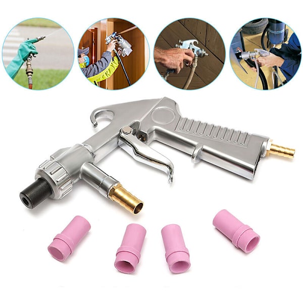 Air Sandblaster Sandblasting Airblast Gun Sandblaster 4.5mm/5mm/