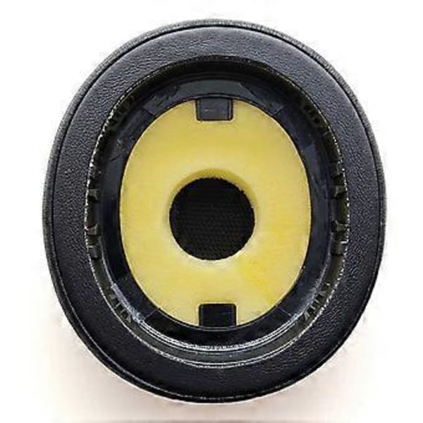 Ersättningsöronkuddar Mjuka Svamp Ovala Öronkuddar för Evolve 2 75 MS Hörlurar Memory Foam Skydd Reparation Svart Black