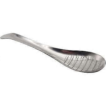 2 stk. Ingefær Rive Ske Form Rustfrit Stål Wasabi Hvidløg Værktøj 17CM*4CM