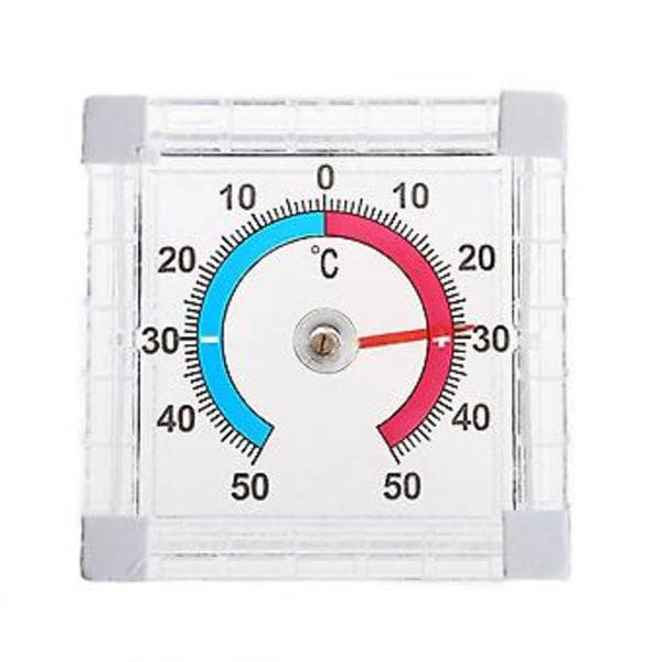 1 st. Trådlös Fönster- och Väggtermometer för Inomhus och Utomhus, Temperaturmätare för Trädgård, Hem och Växthus ( )