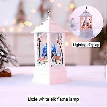 Julelys med LED fyrfadslys til julepynt C