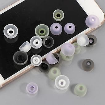 Silikone Ørepropper Ørehætte til SM-R177 Galaxy Buds2 Ørepropper, 3 Størrelser Ørepropper Purple