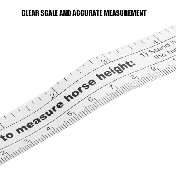 Mät bärbar djurvikt Måttband Bysthöjd Måttband