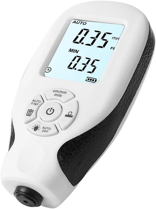 Belægningstykkelsesmåler, billakdybdemåler med LCD-display (