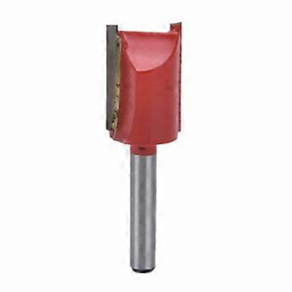 Rak Bit Förlängd 2 Flöjt Legering Stål Trimming Spårning CNC Träbearbetning Verktyg 1/4in Skaft 17mm ( )