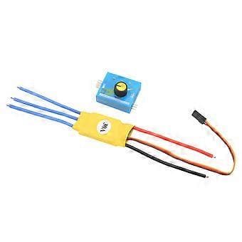 360W 30A Høyeffekt 12V DC Børsteløs Motor Hastighetskontroll PWM-kontroller ( )