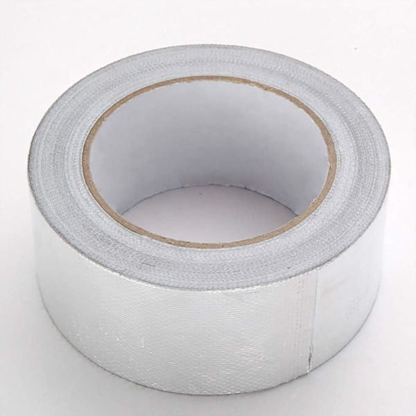Aluminiumhäftande tejp Tätningslist 50mm x 20m förstärkt med