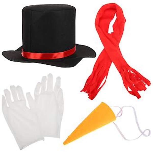 1 Set DIY Jultomte Kit Jultomte Dekorationer Rekvisita Jultomte Klädtillverkning Tillbehör