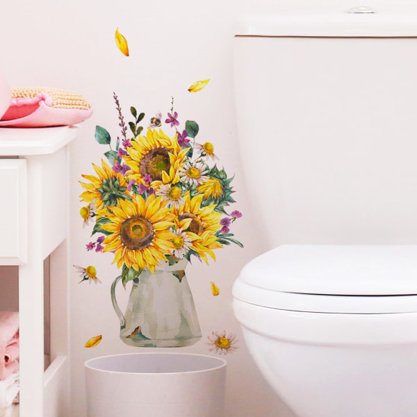 Solrosor Blommor Väggdekor Väggdekor Väggdekor för Living