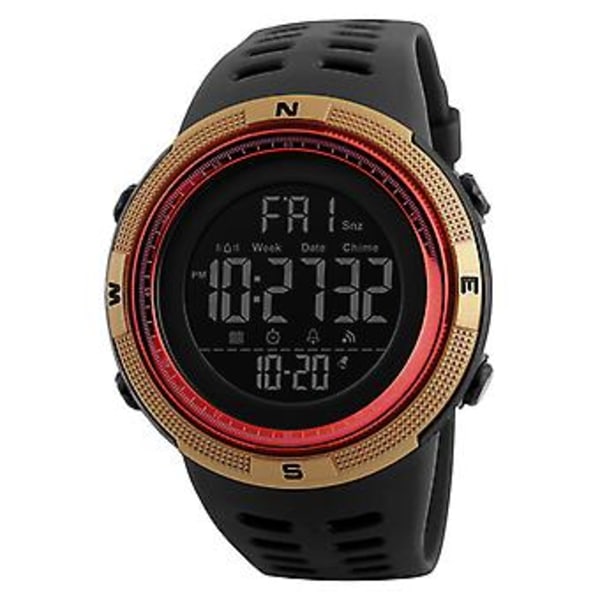 Elektronisk Digital Klocka Multifunktionell Modeklocka Casual Armbandsur För Män Pojkar Ny (Armygrön)