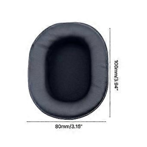Yleismalliset korvatyynyt parantavat mukavuutta CORSAIR HS55 HS55 PRO HS65 -kuulokkeille, melunvaimennus ja helppo asennus, musta Black