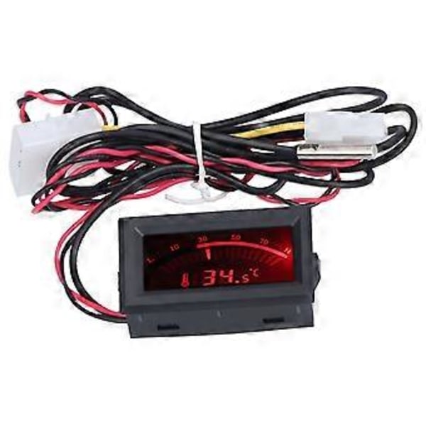 DC 5V Mini Termometer Metall Sond Digital Inbäddad Temperaturmätare Modul NTC SensorTS-805-R (Rött Ljus) ( )