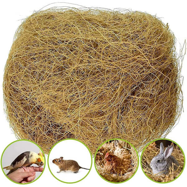 Bomaterial Naturlig kokosfiber Bird Nest Material Kokosnöt