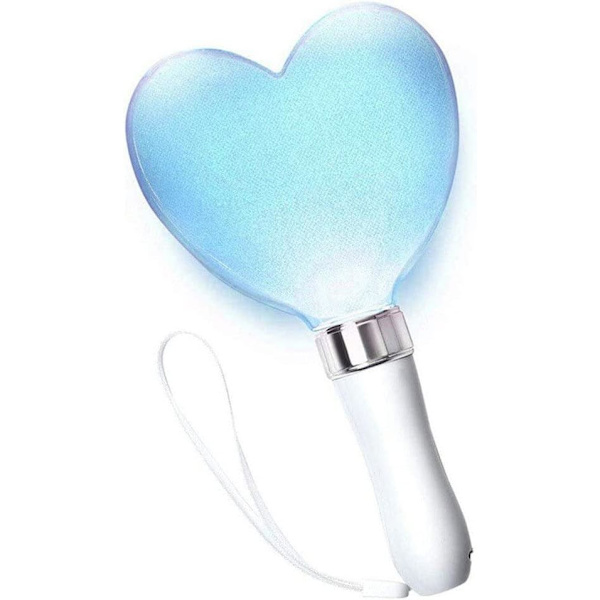 15 färger Ändrar LED Stick Heart Shape Light Up Concert Batteri
