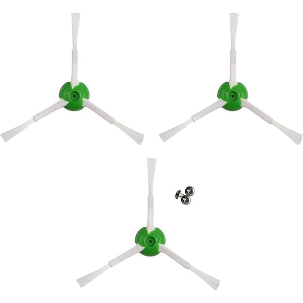 Paket med 3 sidoborstar Kompatibla med Roomba E5 / i7 / e5154 / e