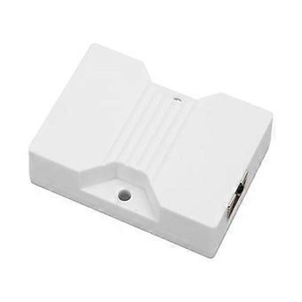 PoE-förlängare 10/100M RJ45-portar 656ft räckvidd Plug and Paly Kompakt Ethernet-repeater för säkerhetssystem IP-kamera ( )