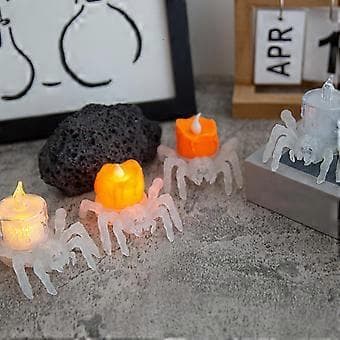 Halloween Gresskarlykt Edderkopplys A