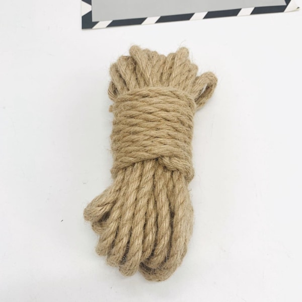 2 förpackningar, juterep hamparep tjocklek 1,5 mm, längd 120 m, för