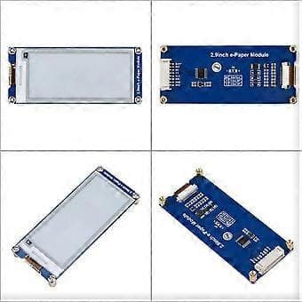 2,9 tums 296 x 128 EInk EPaper-skärmmodulbräda för Raspberry Pi/Nucleo ( )
