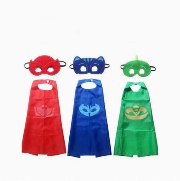 Barn Sovkläder Masker Kläder - Halloween Kappor, Rollek Barn Performance Kläder Red
