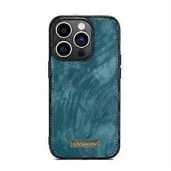 Avtakbart Lærdeksel til iPhone 13 Pro For iPhone 13 Pro Blue