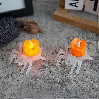 Halloween Gresskarlykt Edderkopplys A
