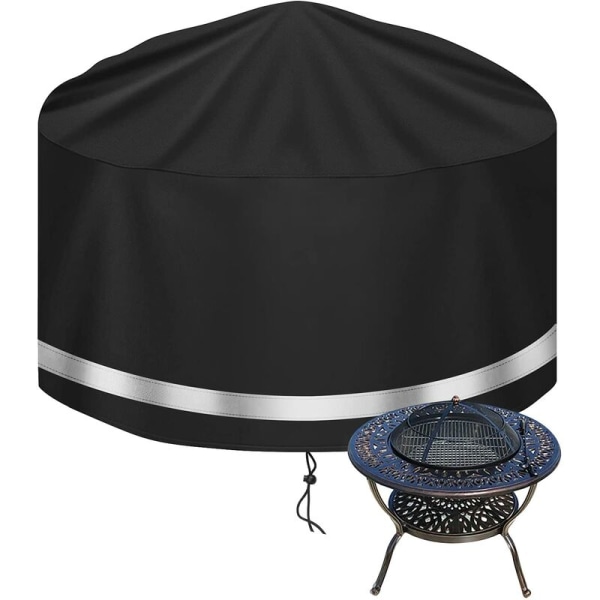 Fire Pit Covers 85cm Runt, Runt Vattentätt, Fire Pit Cover Wate