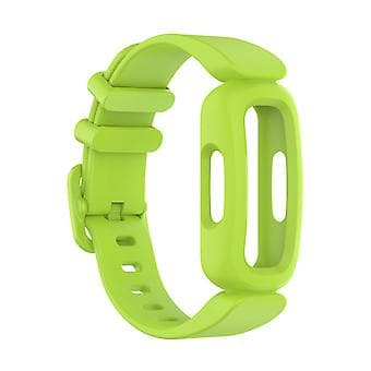 Til Fitbit Inspire 2 Silikone Urrem Lime Green