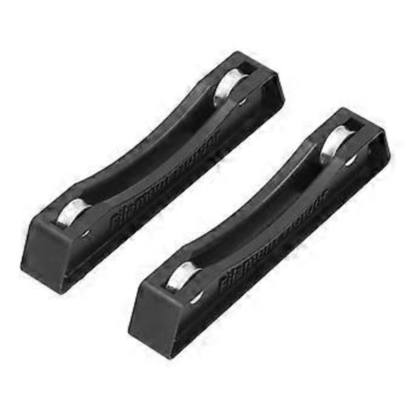 2 st filamentspolhållare fast säte för FDM 3D-skrivare ABS PLA-material hyllor rack bricka ( )