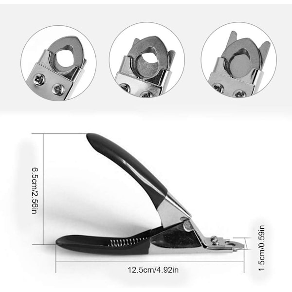 2 st Trimmer, Cut-Guillotine-Cat Kaninchen Nagelzwicker Strong N