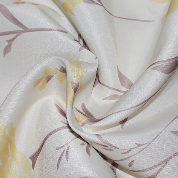 Duschdraperi 100 x 200cm Växter Blommor Tjockt Polyestertyg