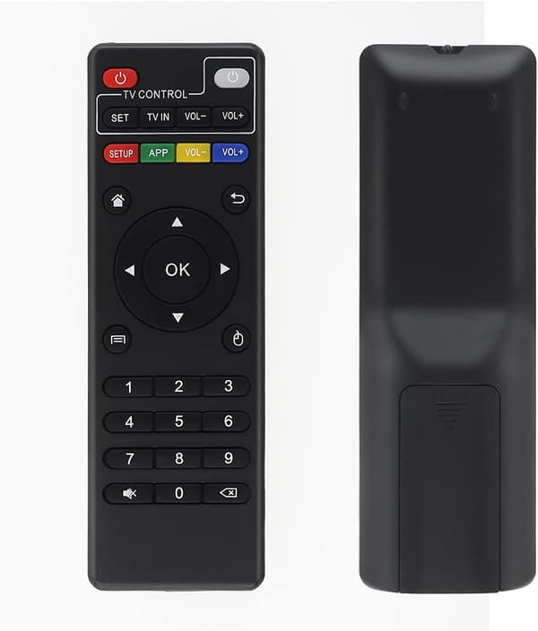 Original erstatningsfjernkontroll for Android TV Box MXQ, MXQ P