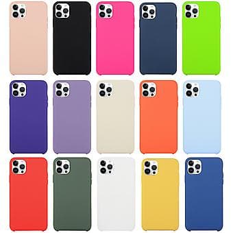 Silikone Etui til iPhone 15 Pro Yellow