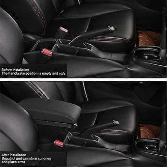 Midtkonsoll armleneboks 3 USB-porter lindrer armtretthet erstatning for Hyundai Getz