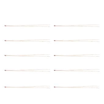 30 stk. Termistor NTC Glasforseglet Enkeltendet Termisk Modstand til 3D Printer Termometer MF51-104F-B4200-L65 100K 4200 ( )