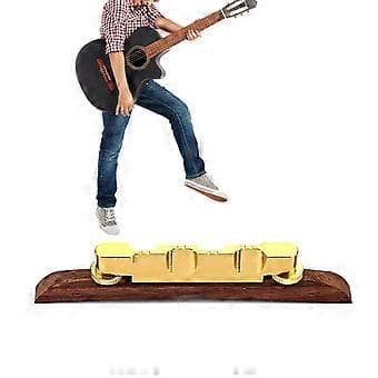 Gitarrstall Rosenträ Bas Sadlar Snidade Gitarrstall Sadlar Ersättningsstall Stränghållare Gitarrdelar Tålig