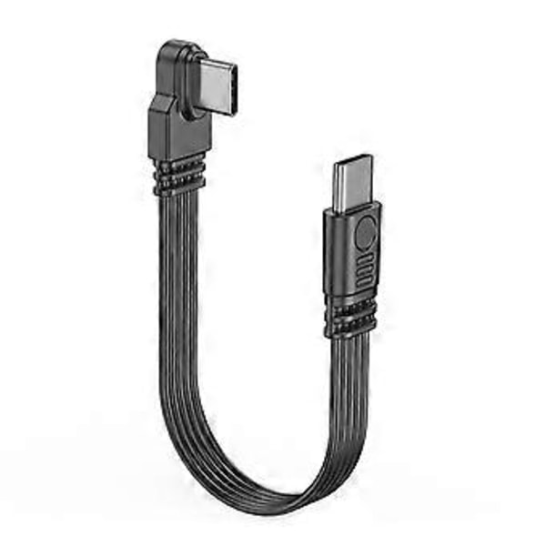 USB C -latauskaapeli 45 W Type C -muunninjohto tableteille, puhelimille ja kannettaville tietokoneille, tukee 480 Mbps:n tiedonsiirtoa, 5–100 cm 0.5m LR male to I male