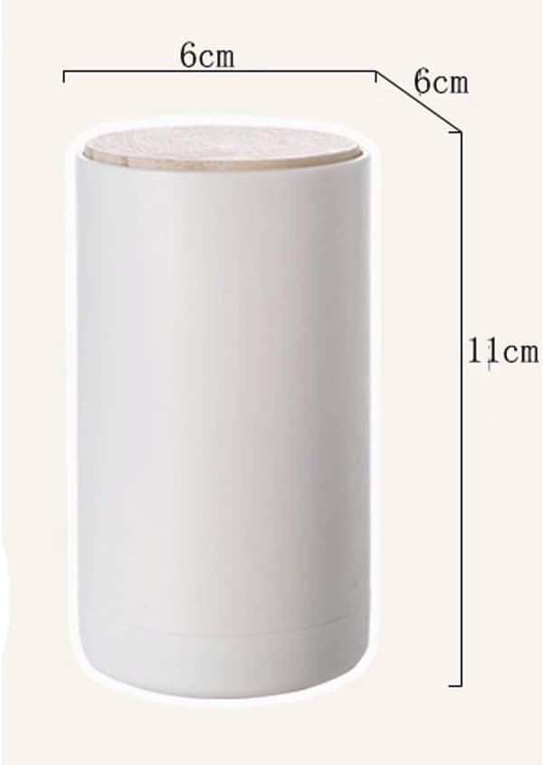Bomullspinne Box Smink Pop-up Dispenser Universal Box Med Lock Till