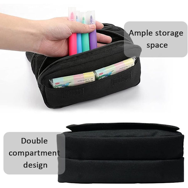 Case i ett stycke, tecknad case Dubbel dragkedja Statione