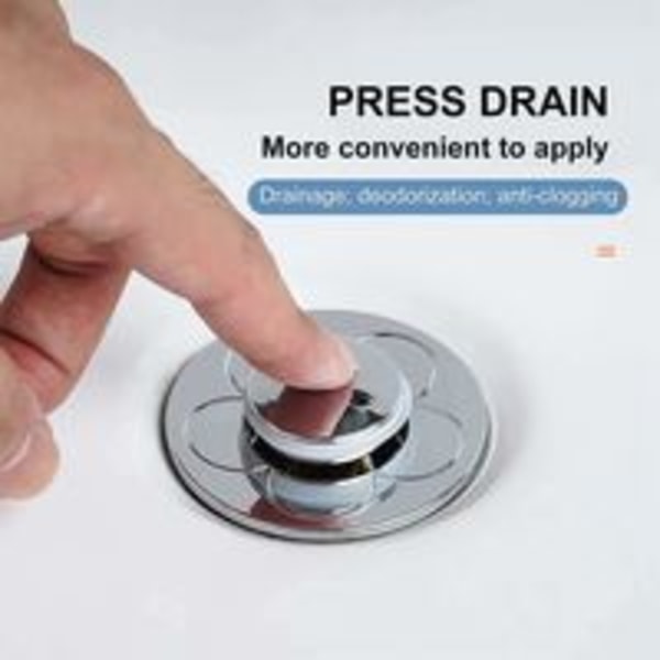 1 st Universal Sink Head, Sink Bounce Drain Sil, Bounce Core