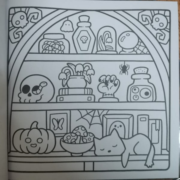 Malebøger til voksne og teenagere, tegnebøger med søde dyrefigurer, velegnet til afslapning, ghost-stil ghost style