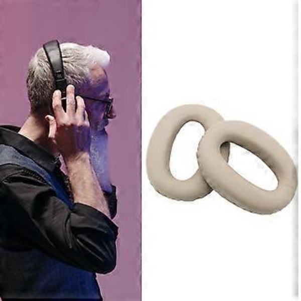 Profesjonelle erstatningsøreputer for WH-1000XM2 hodetelefoner, komfortable øreputer, erstatning, gull Gold