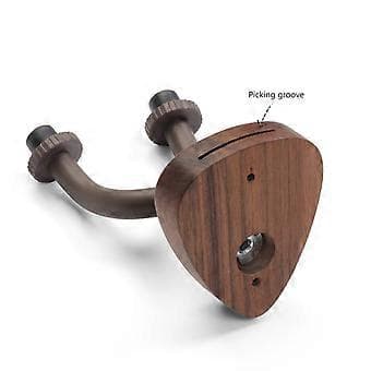 Gitarr Väggfäste Rack, Gitarr Vägg Hängare Krok Fäste Hållare Displayställ med Monteringsskruvar för Gitarr, Ukuleler