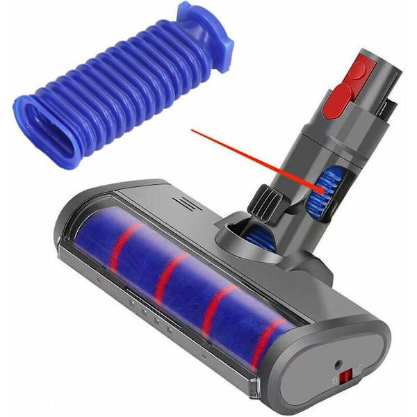 2 st mjuka plyschremsor slang kompatibel med Dyson V7 V8 V10 V11,