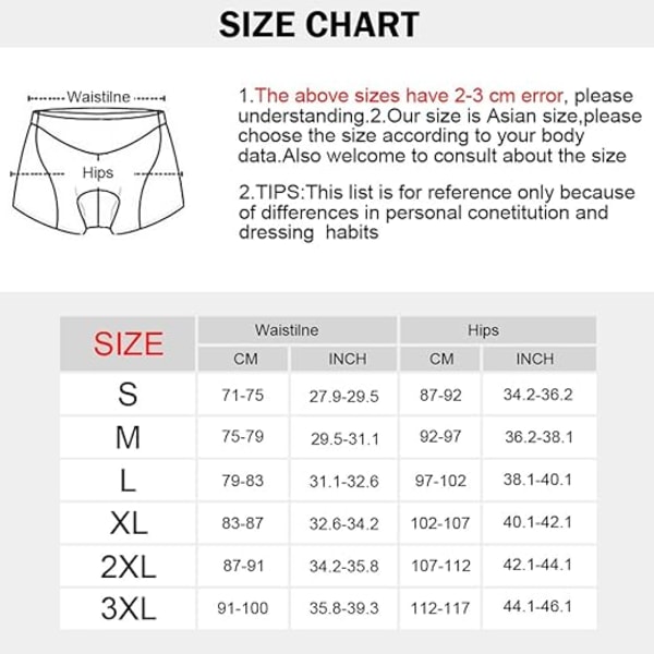 Cykkelshorts til mænd 3D silikone tykke komfortable cykelshorts, udendørs cykelundertøj rideudstyr, blå, XL Blue XL