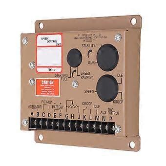 Generator Hastighetskontrollenhet Panel Drivstoffkontroll Aluminiumlegering Generator Hastighetsregulator Guvernør ESD5522 ( )