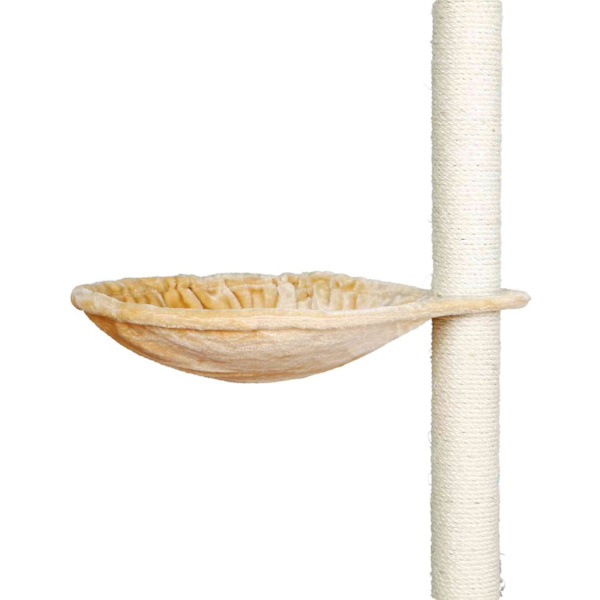 Kattsäng - Tillbehör för skrapstolpe，Beige，diameter 35cm