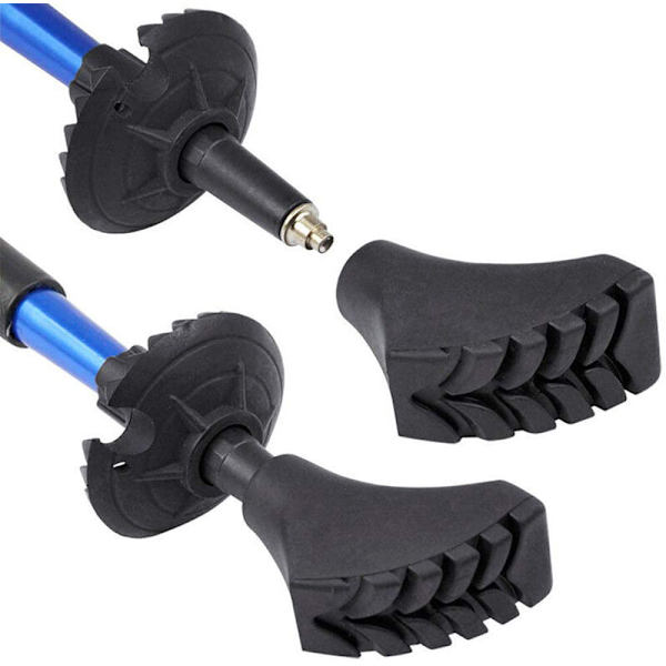 10 Styck Nordic Walking Pads Gummi vandringsdynor och för alla co
