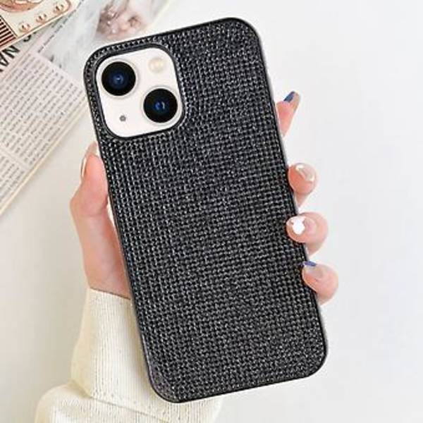 Solid Color Diamond TPU-telefoncover til iPhone 11 Pro Max Black